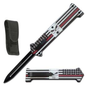 8.75" American Flag Double Action JOKER OTF Automatic knife