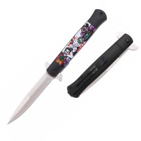 Joker Stiletto Style Spring Assist Opening Pocket Knife