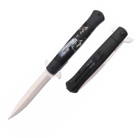 Grim Reaper Stiletto Style Spring Assist Opening Pocket Knife